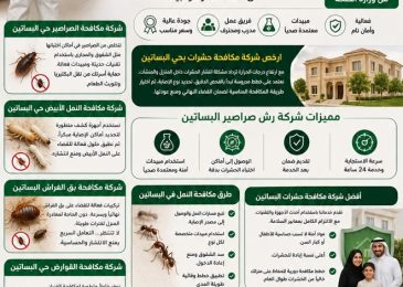 شركة مكافحة حشرات بحي البساتين